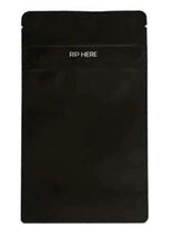 Matte Black 1 oz (28g) Mylar Bag – Premium Protection for Maximum Freshness